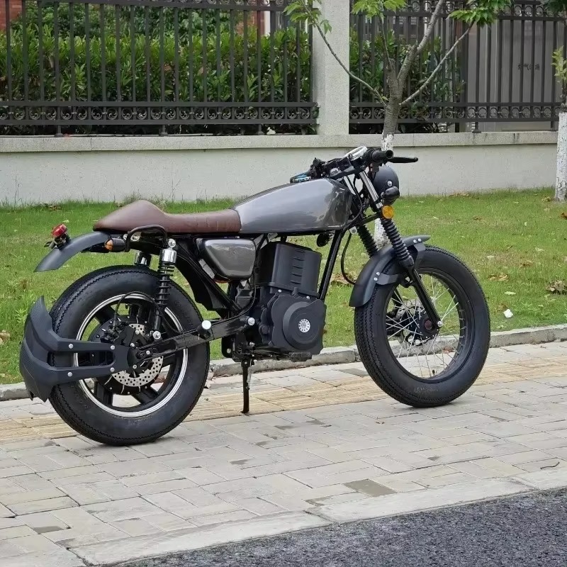 Electric Motorcycle 5000W - Motocicletta Elettrica CG 125 Stile Vintage