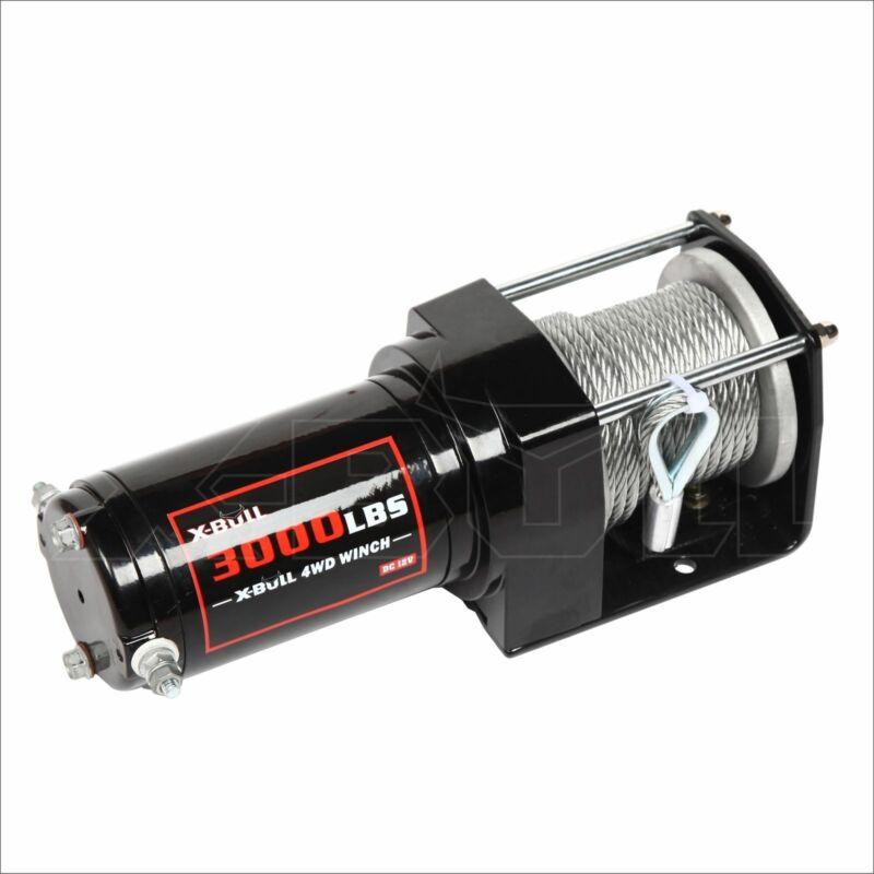 Atv Winch 3000Lb - Verricello elettrico per Atv con cavo