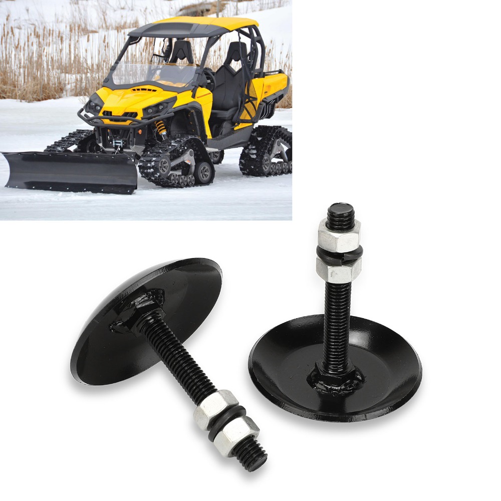 Atv Plow Snow Blade - 2 pz. pattini per spazzaneve resistenti