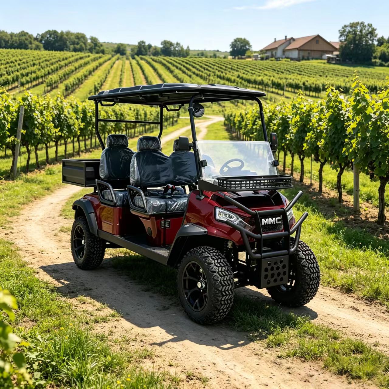 UTV a 4 posti con cassone, vei - Electric Utv 4 Seater recensione e prezzo